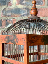 Load image into Gallery viewer, Wooden Bird Cage
