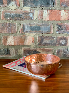 Vintage Copper Bowl