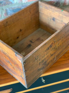 Variety of Vintage wooden boxes