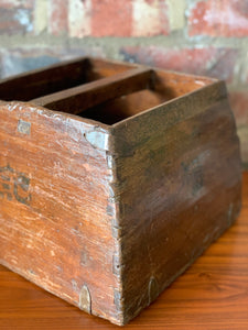 Variety of Vintage wooden boxes