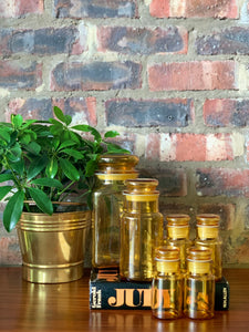 Vintage Set Of Canisters / Jars