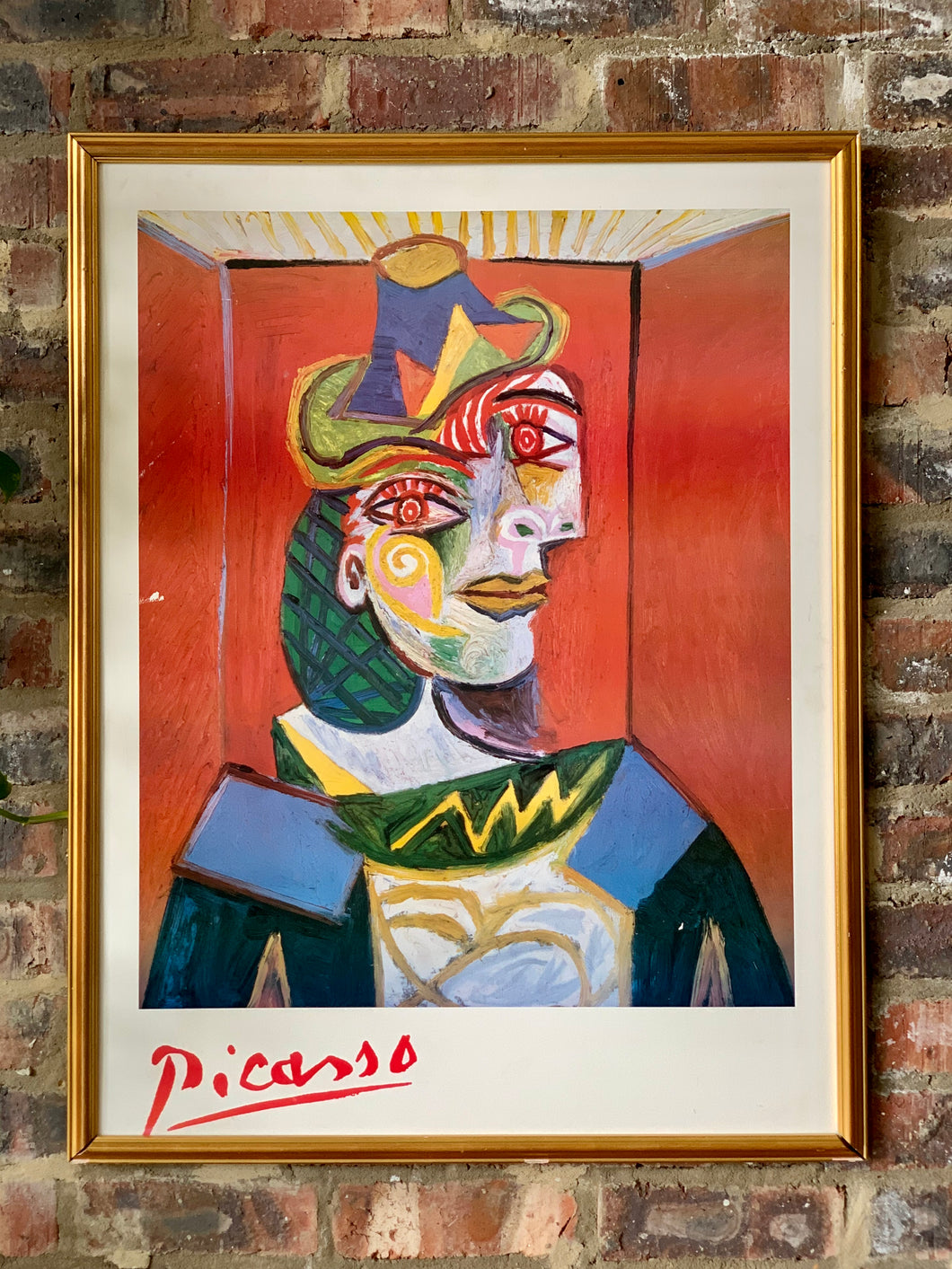 Vintage 'Picasso' Replica Print