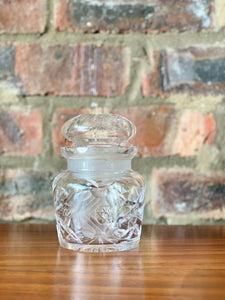 Vintage Crystal Jar