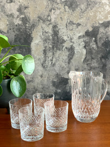 Vintage Crystal Whiskey Set