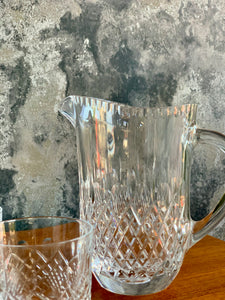 Vintage Crystal Whiskey Set