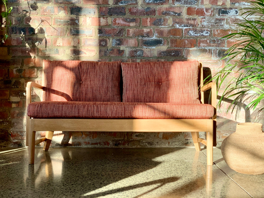 Mid-Century Two-Seater Couch