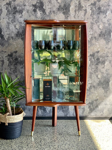 Retro corner display/ drinks cabinet
