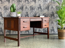 Load image into Gallery viewer, Vintage Partridge Wood Desk
