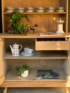 Vintage Oak Kitchen Dresser