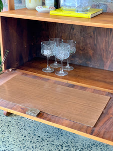 Wooden wall unit / drinks cabinet