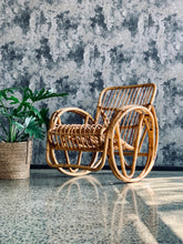 Load image into Gallery viewer, Vintage Cane Rocking Chair
