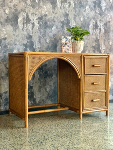 Cane dresser/ Desk