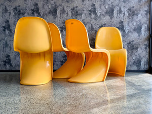 Set of Vitra Panton Replica 'S' Chairs