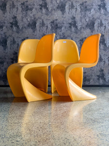 Set of Vitra Panton Replica 'S' Chairs