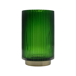 Green Glass Vase