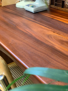 Retro wooden desk