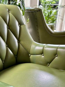 Vintage Swivel Armchair