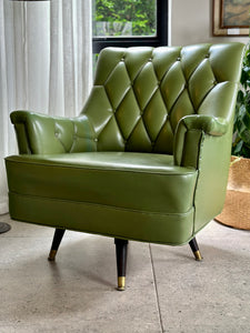 Vintage Swivel Armchair