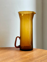 Load image into Gallery viewer, Swedish Amber Glass Pitcher/Jug
