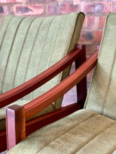 Load image into Gallery viewer, Pair of Retro Mahogany Armchairs
