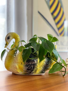 Retro Swan Planter / Bowl