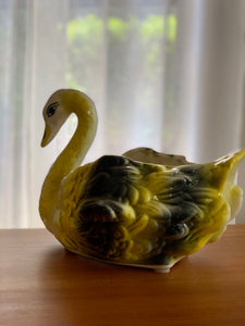 Retro Swan Planter / Bowl