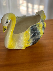 Retro Swan Planter / Bowl