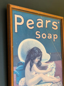 Vintage 'Pears Soap' Framed Print