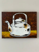 Load image into Gallery viewer, Signed Canvas - VIntage Coffee Pot
