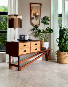 Angular Mid-Century Cabinet