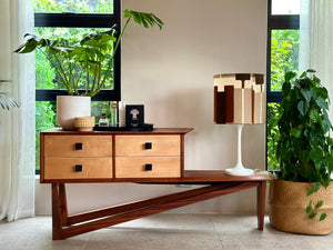 Angular Mid-Century Cabinet