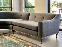 Load image into Gallery viewer, Mid-Century Modular Curved Couch
