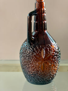 Retro Amber Bottle