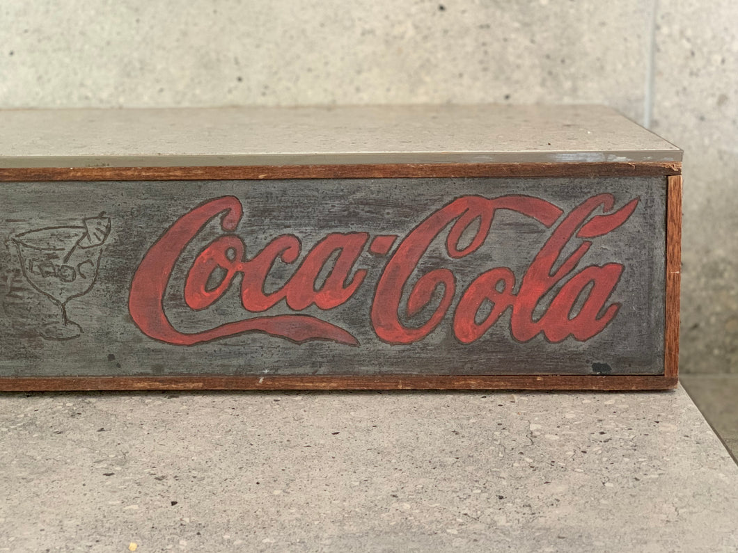 Repurposed Coke Sign