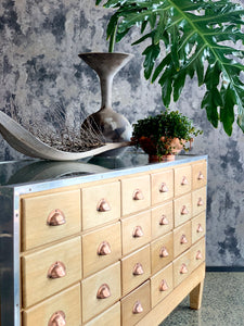 24 Drawer Vintage Haberdashery Cabinet