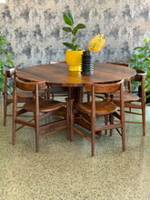 Load image into Gallery viewer, Mid-Century Imbuia dining set
