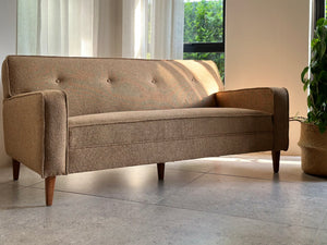 Retro Upholstered Couch