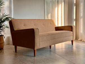 Retro Upholstered Couch