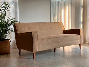 Retro Upholstered Couch