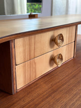 Load image into Gallery viewer, Retro Dresser with Swivel &amp; Tilt Mirrors
