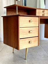 Load image into Gallery viewer, Retro Dresser with Swivel &amp; Tilt Mirrors
