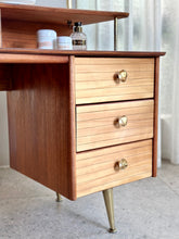 Load image into Gallery viewer, Retro Dresser with Swivel &amp; Tilt Mirrors
