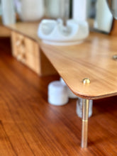 Load image into Gallery viewer, Retro Dresser with Swivel &amp; Tilt Mirrors
