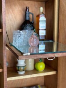 Vintage Drinks Cabinet / Bookcase