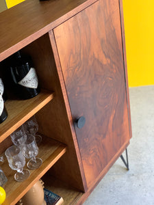 Vintage Drinks Cabinet / Bookcase