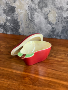 Staffordshire Ceramic Pear Bowl