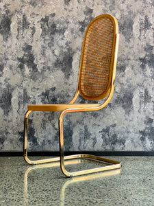Cesca style high-back chair