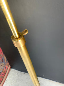 Vintage Brass Floor Lamp