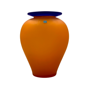 Murano Orange Vase