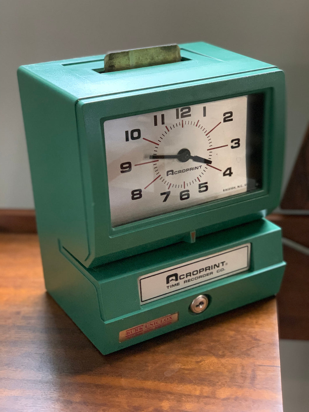 Vintage Payroll Time Recorder